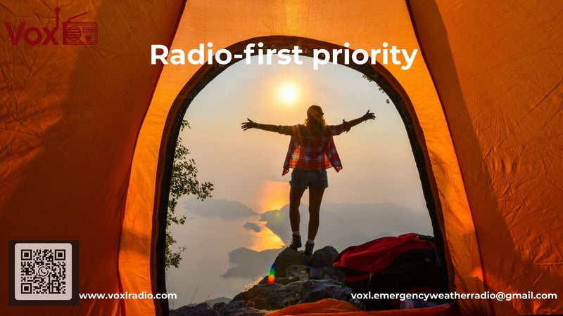 Best Emergency Radio for Camping & Hiking | Voxl Radio