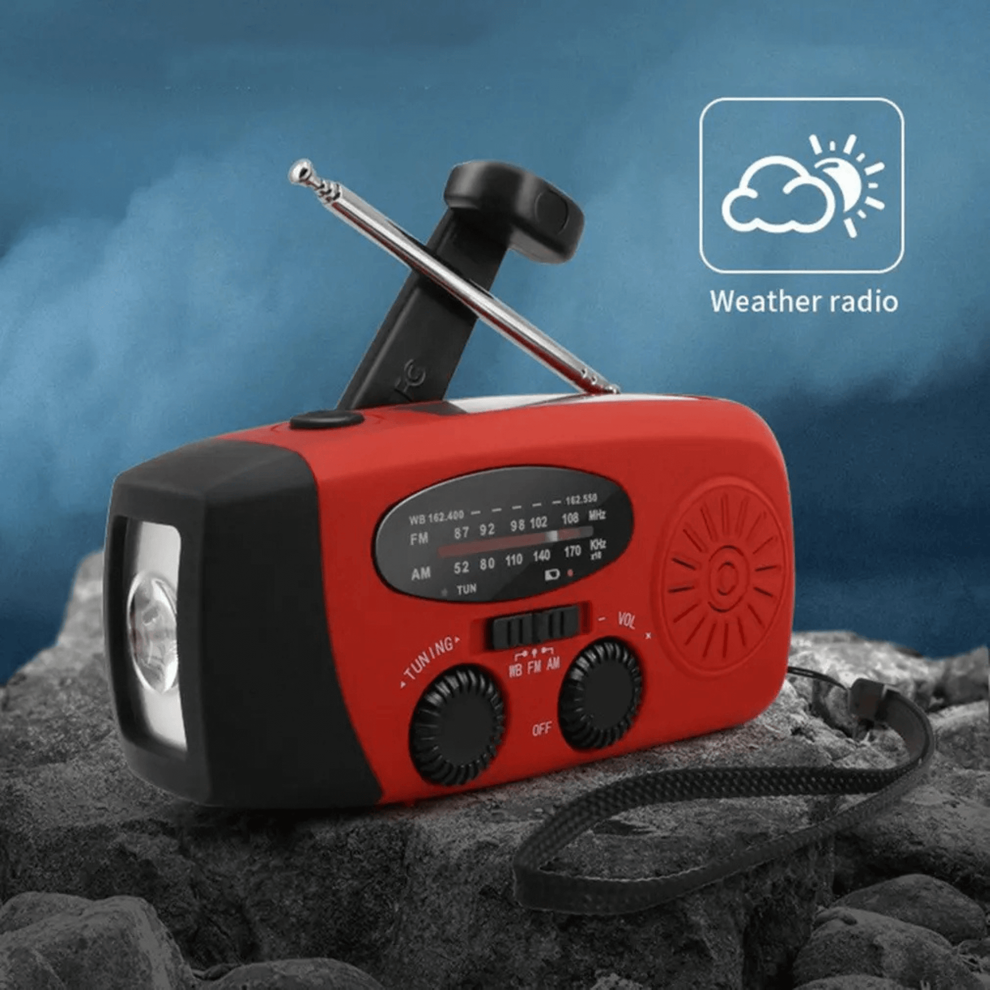 emergency radio for hiking and backpacking