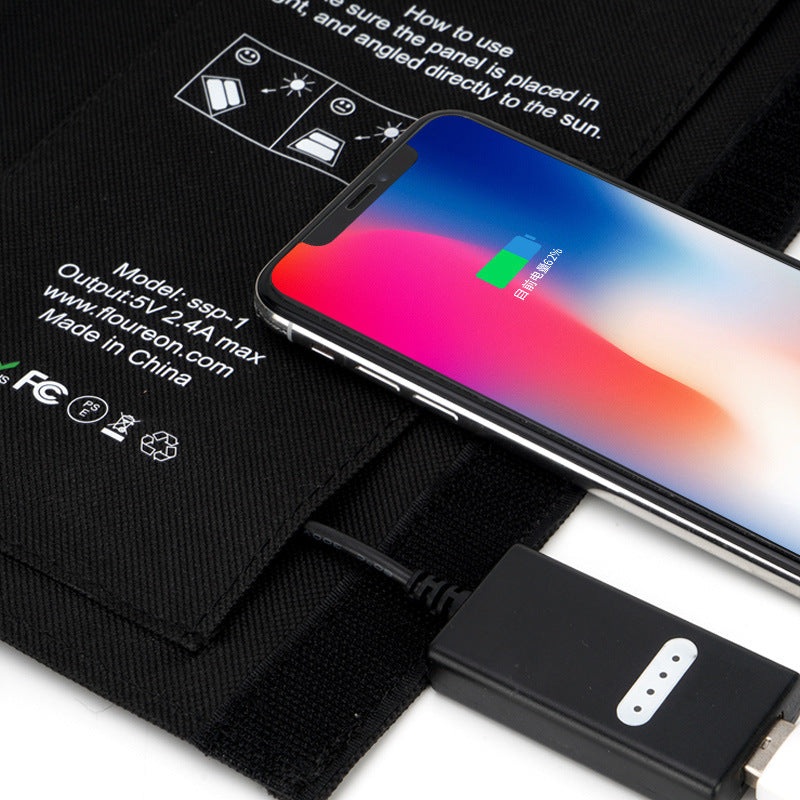 Voxl V21W5V 21W Foldable Solar Panel Charger | Dual USB