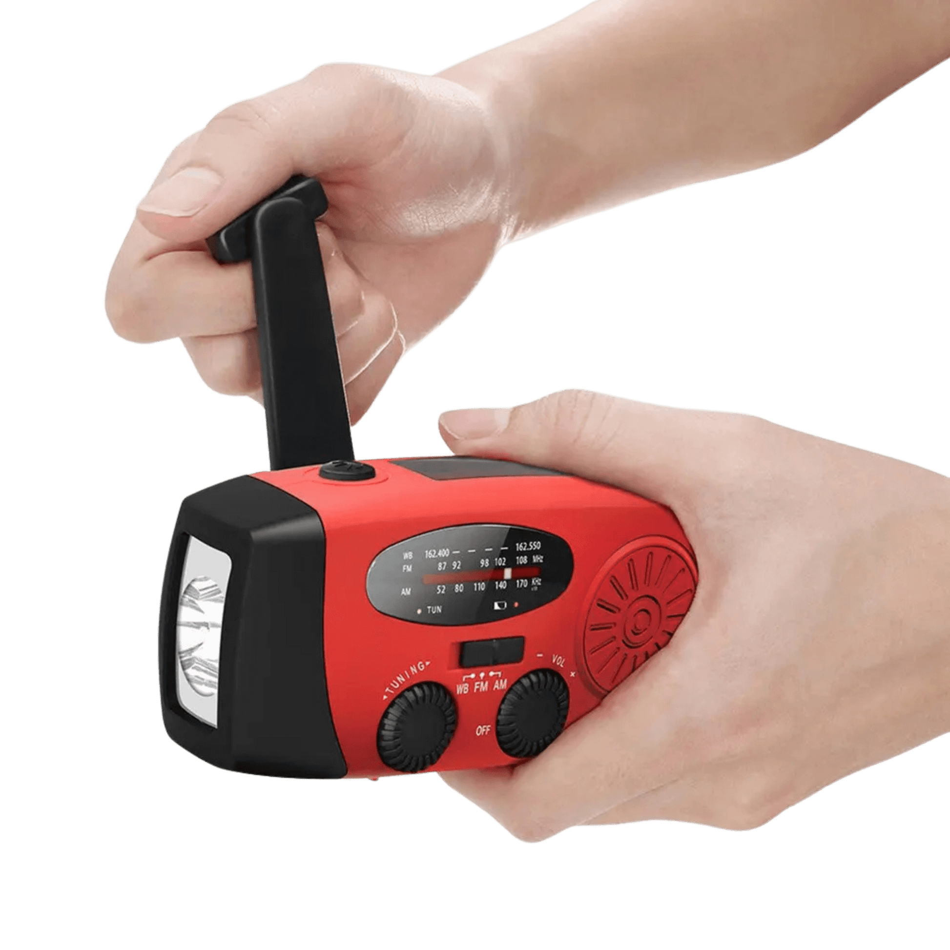 mini FM radio with USB phone charging