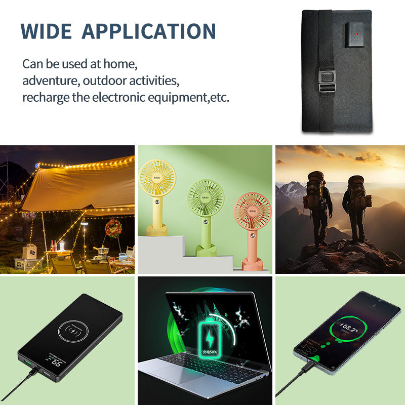 10W05V Foldable Solar Panel Charger | Portable Solar Charger 10W