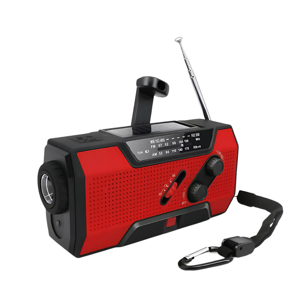 VOXL V30 lightweight portable fm am radio battery powered compact design for travel and disaster kits