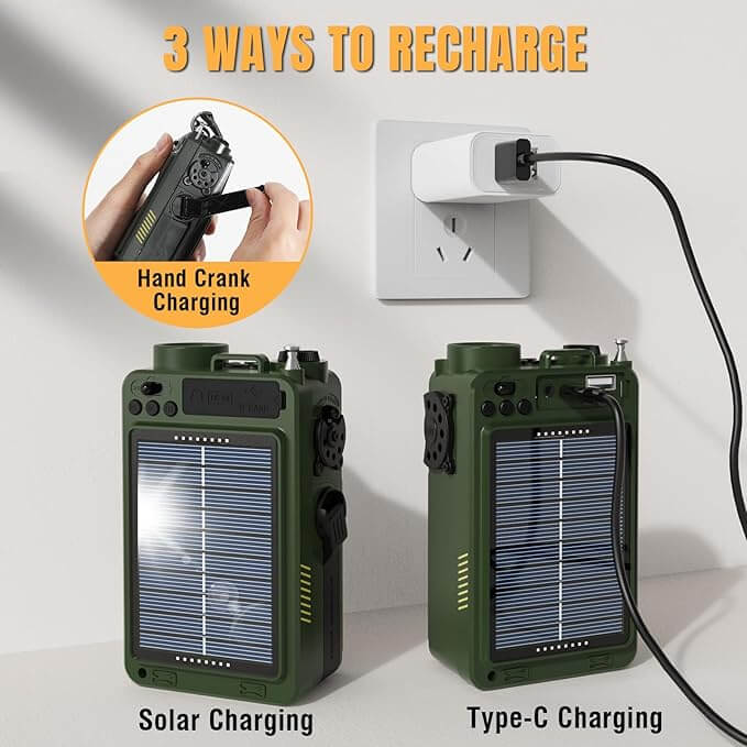 VOXL V012 survival emergency radio frequencies coverage with clear tuning and reliable signals