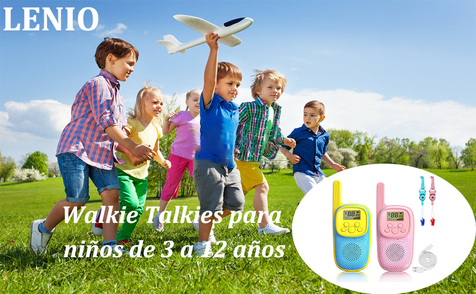 V021 Kids Walkie Talkies 0.5W | Rechargeable Two-Way Radios