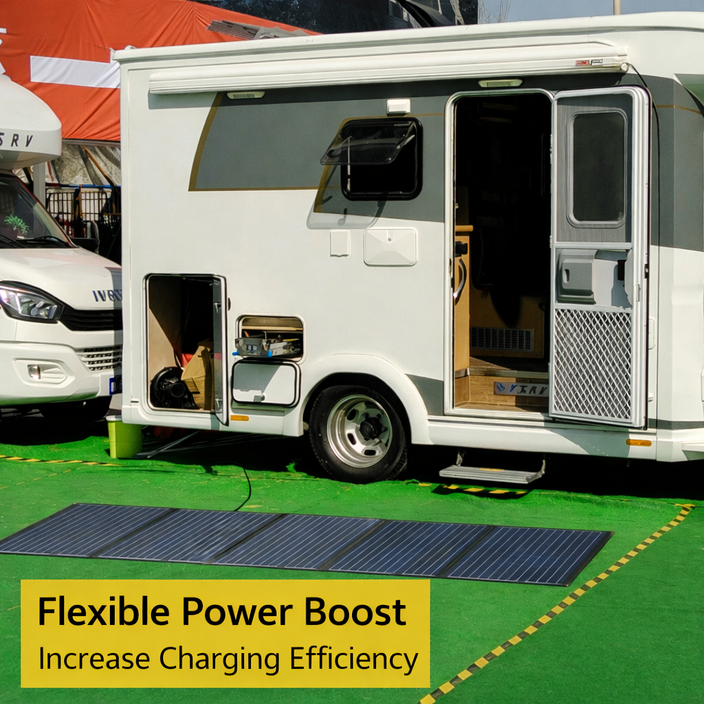 Voxl V200W18V 200W Foldable Solar Panel Charger | 18V Portable Power