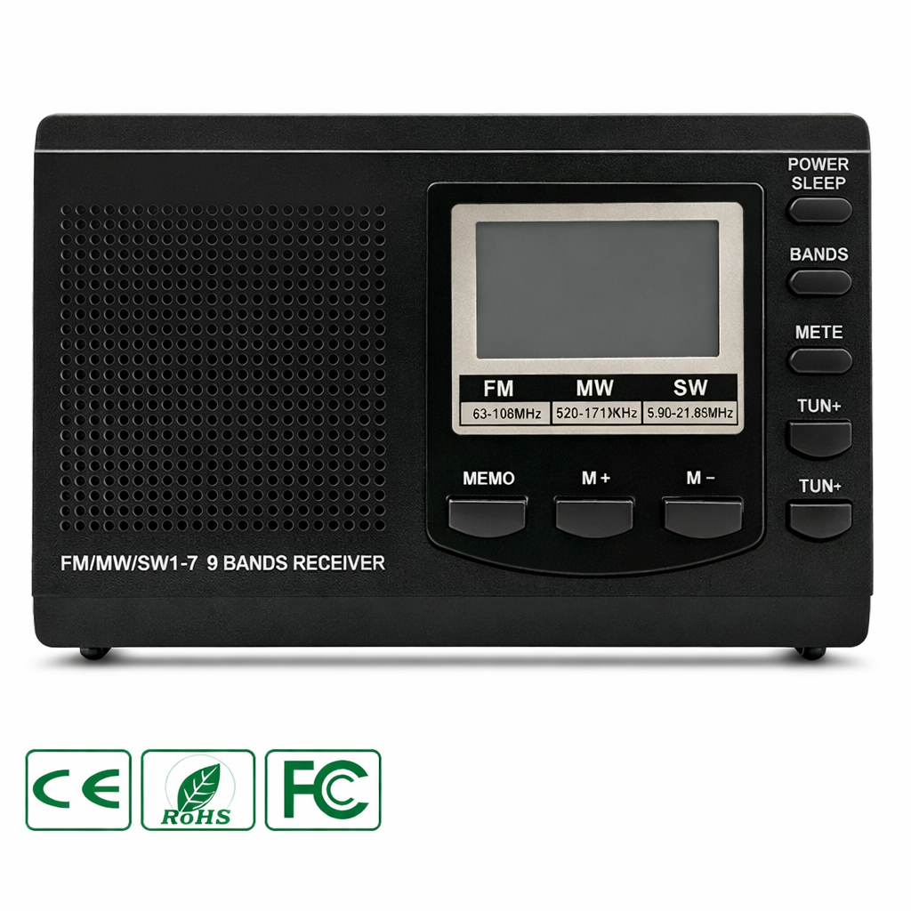 Voxl V310 AM/FM/SW DSP Radio, 87 Presets, 0.22W