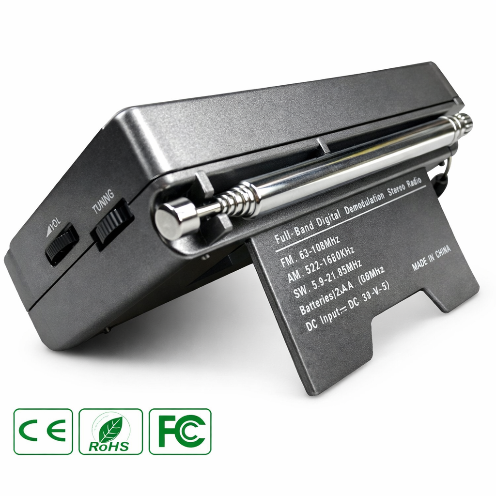 Voxl V310 AM/FM/SW DSP Radio, 87 Presets, 0.22W