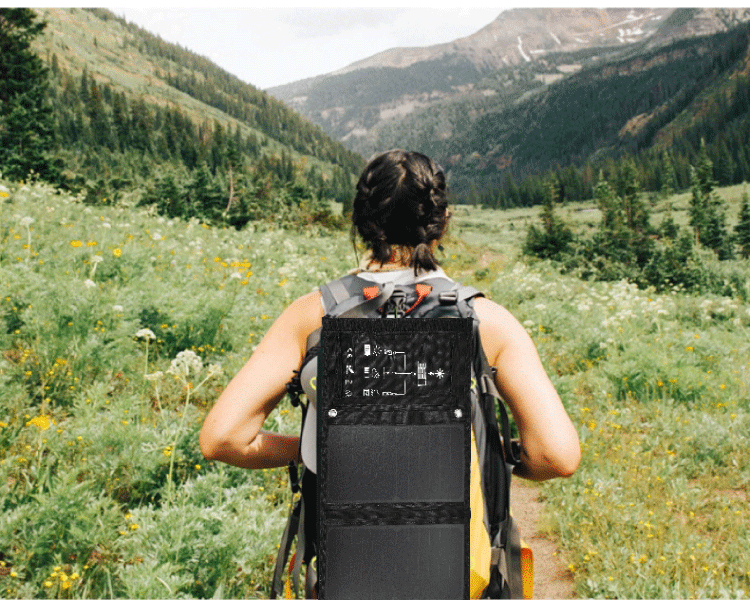 VOXL V42W6V Foldable Solar Panel Charger | 42W Portable Solar Charger