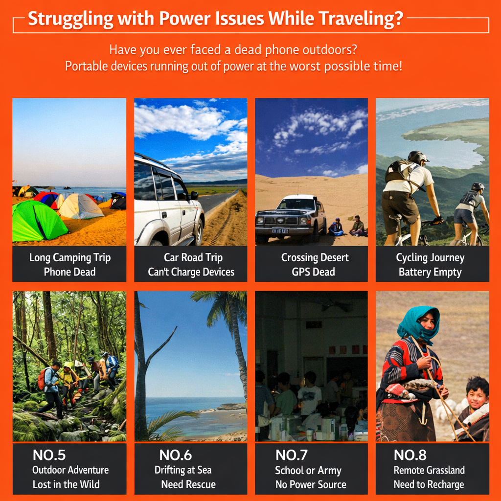 VOXL V42W6V Foldable Solar Panel Charger | 42W Portable Solar Charger