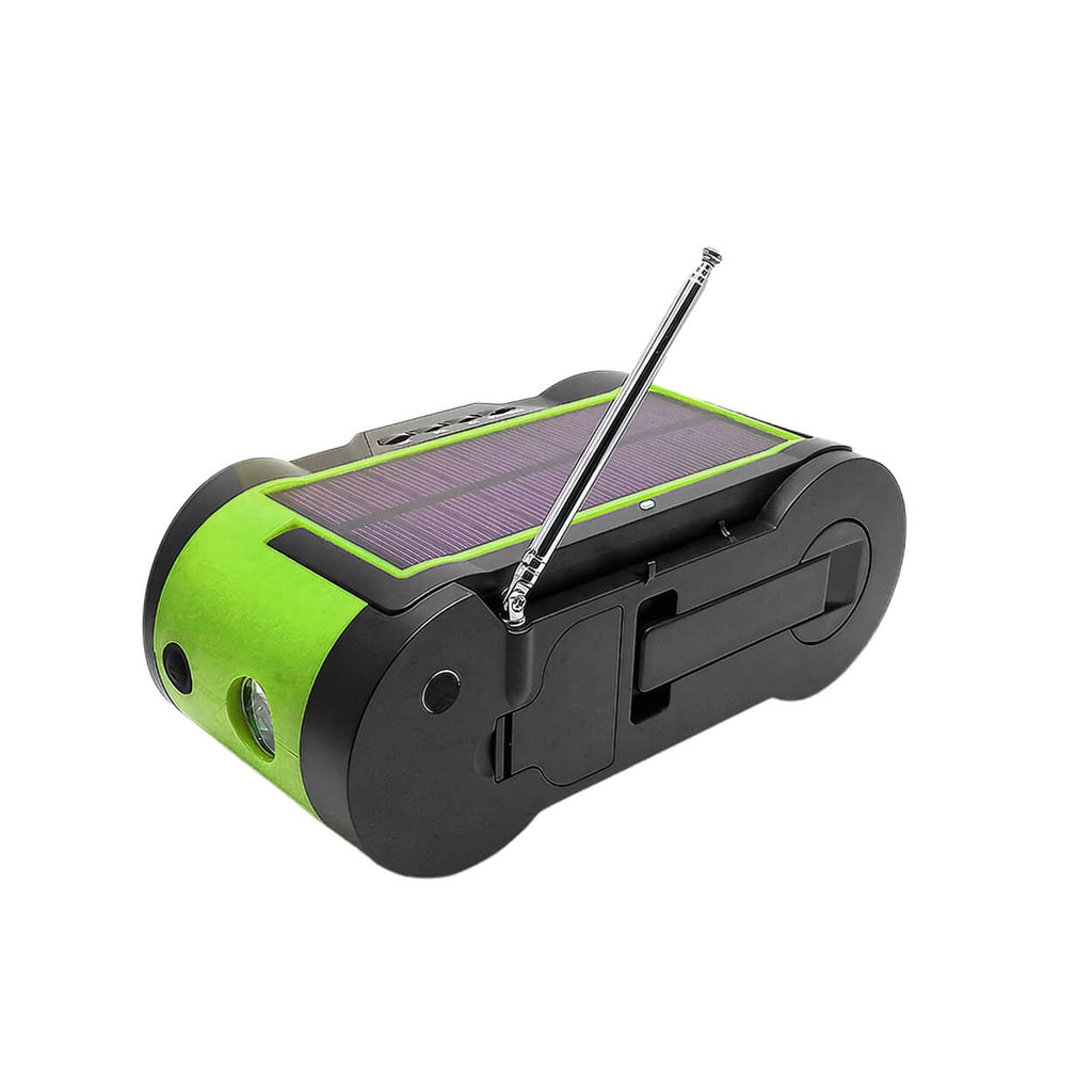 VOXL V033 compact waterproof IPX4 emergency radio for storms camping and blackout survival